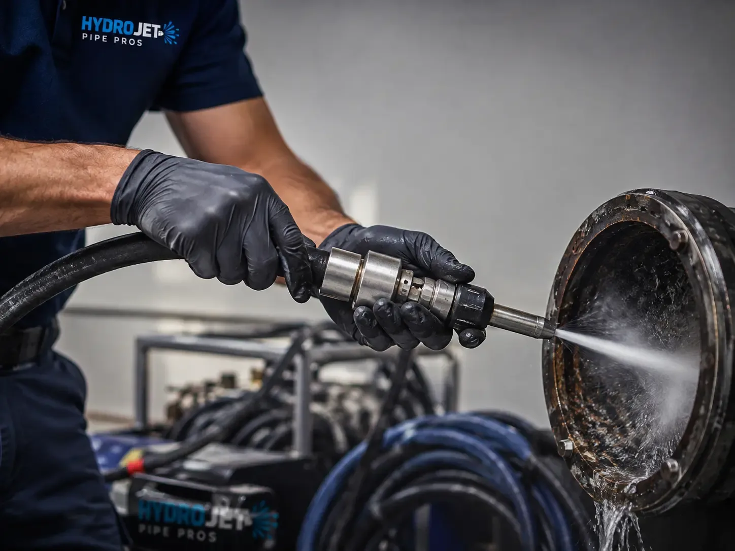 Hydro Jet Pipe Descaling in Rockport, WA